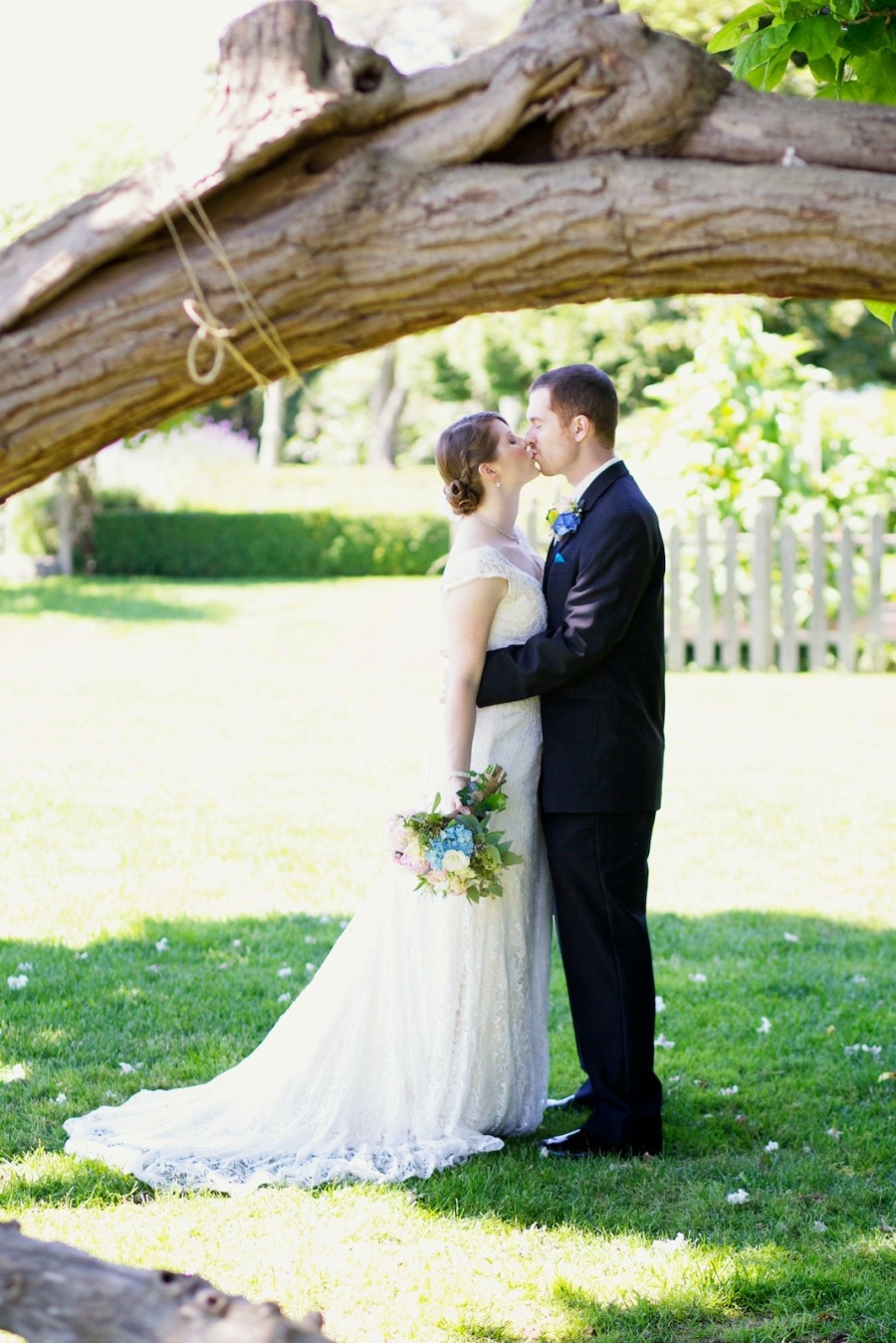 жизнерадостная свадьба в стиле хендмейд