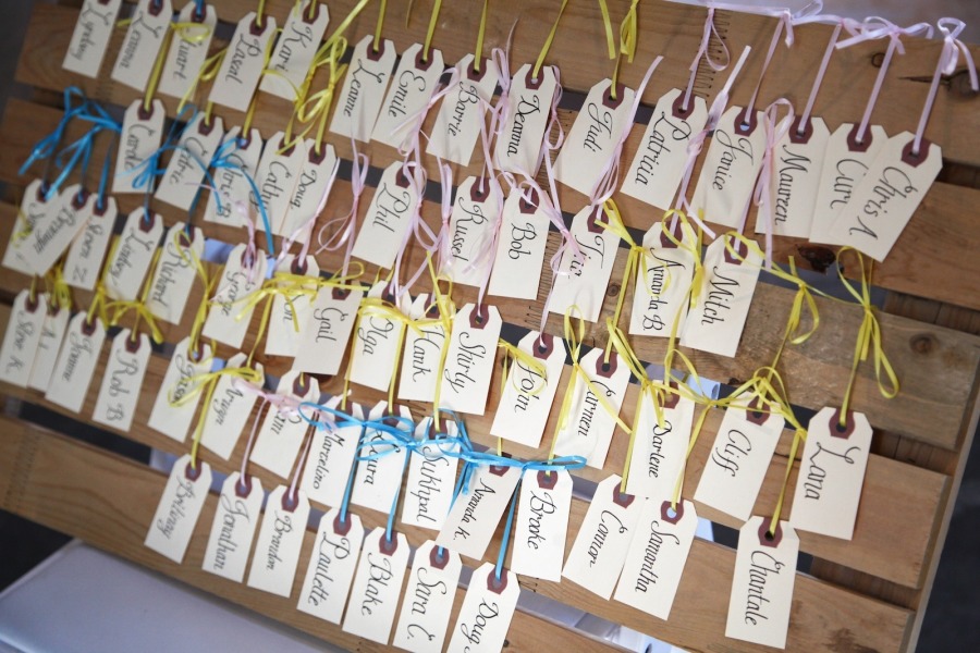 жизнерадостная свадьба в стиле хендмейд