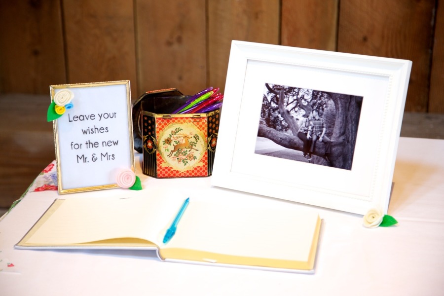 жизнерадостная свадьба в стиле хендмейд