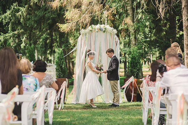 Дружеская и тёплая свадьба Ильи и Насти, церемония бракосочетания