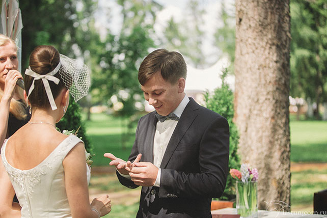 Дружеская и тёплая свадьба Ильи и Насти, церемония бракосочетания