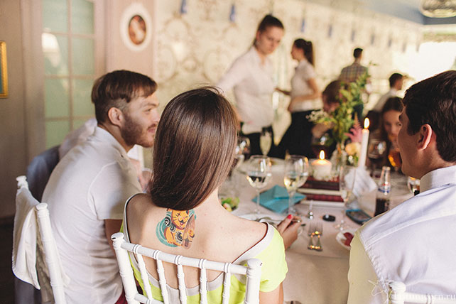 Дружеская и тёплая свадьба Ильи и Насти, гости на свадьбе