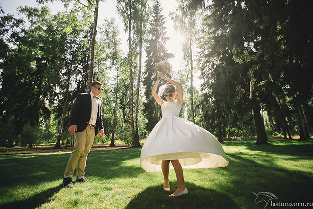 Дружеская и тёплая свадьба Ильи и Насти, фотосессия жениха и невесты