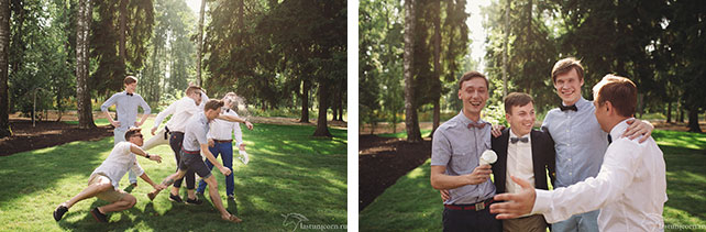 Дружеская и тёплая свадьба Ильи и Насти,  жених бросает подвязку