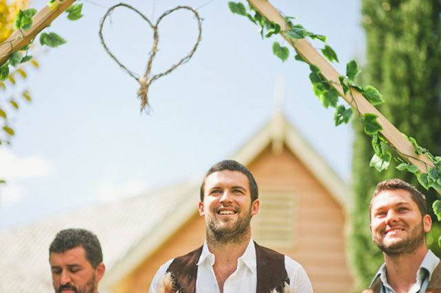 индейская свадьба, жених