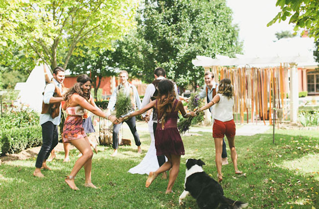 индейская свадьба, церемония