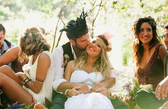 индейская свадьба, фотосессия