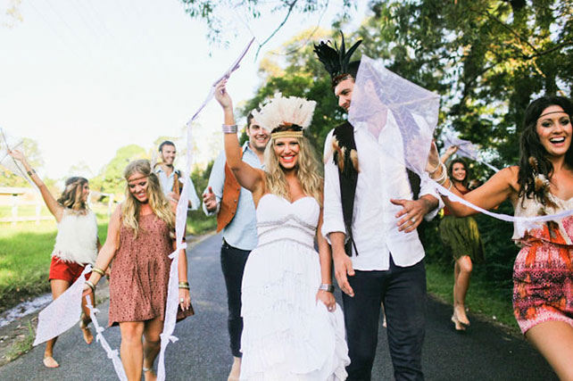 индейская свадьба, фотосессия