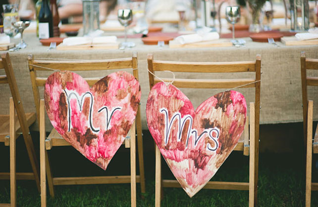 индейская свадьба, декор банкета