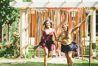 индейская свадьба, подружки невесты