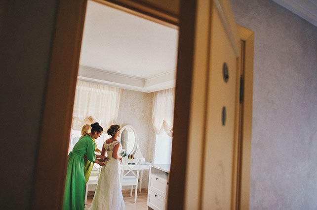 Ирландская свадьбы Инны и Анатолия, утро невесты