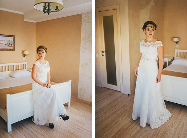 Ирландская свадьбы Инны и Анатолия, образ невесты