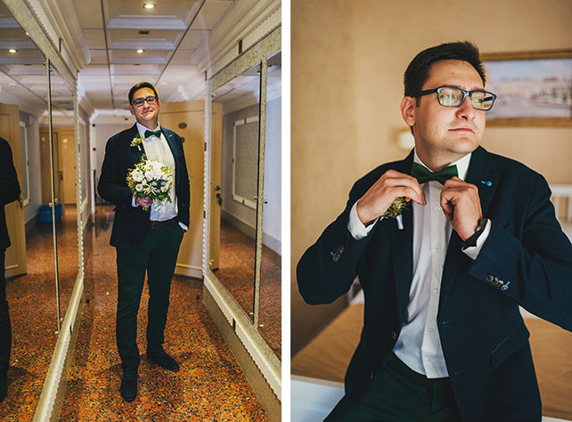 Ирландская свадьбы Инны и Анатолия, образ жениха