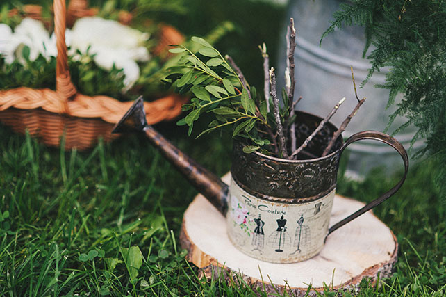 Ирландская свадьба Инны и Анатолия, декор места торжественного бракосочетания