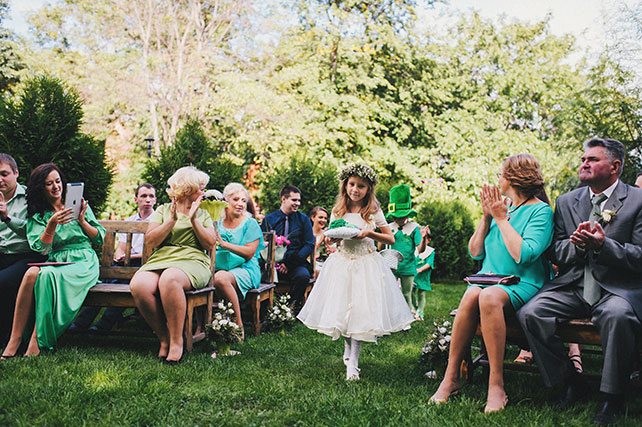 Ирландская свадьба Инны и Анатолия, дети на свадьбе