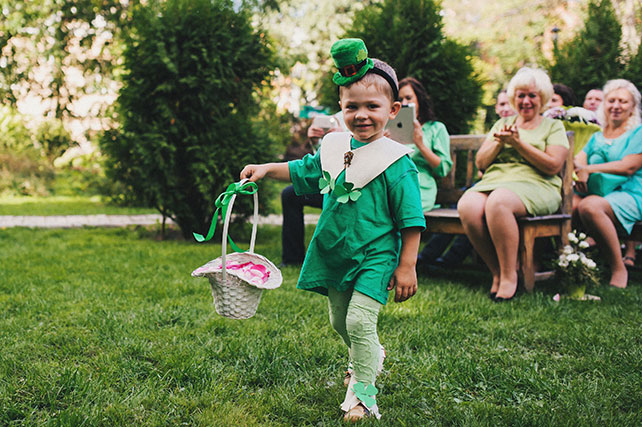 Ирландская свадьба Инны и Анатолия, дети на свадьбе