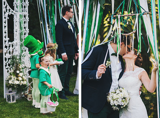 Ирландская свадьба Инны и Анатолия, церемония бракосочетания