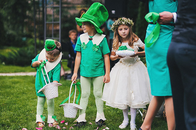 Ирландская свадьба Инны и Анатолия, церемония бракосочетания