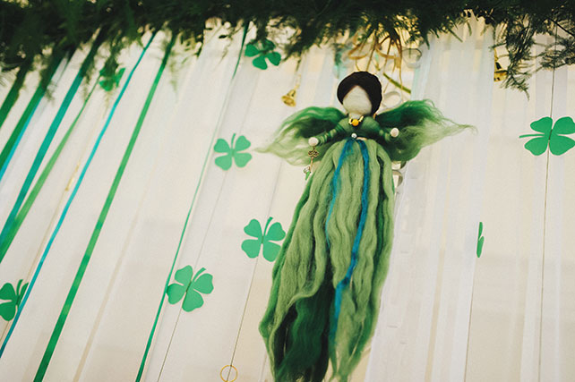 Ирландская свадьбы Инны и Анатолия, декор зала