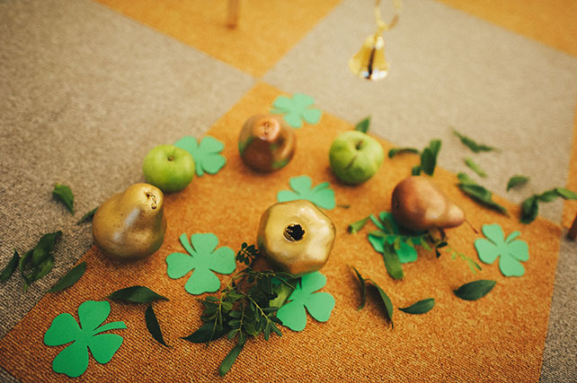 Ирландская свадьба Инны и Анатолия, декор зала