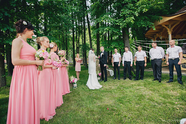 церемония бракосочетания