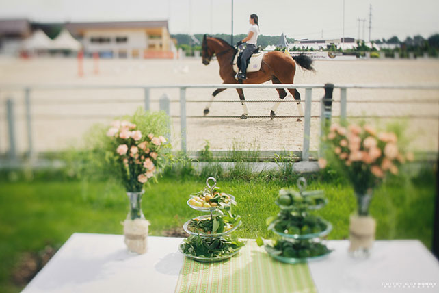 декор свадебного стола