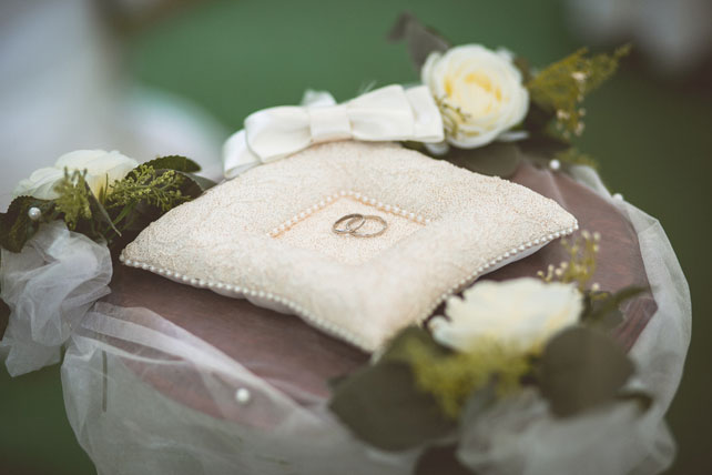 Италия в центре Москвы, подушечка для колец