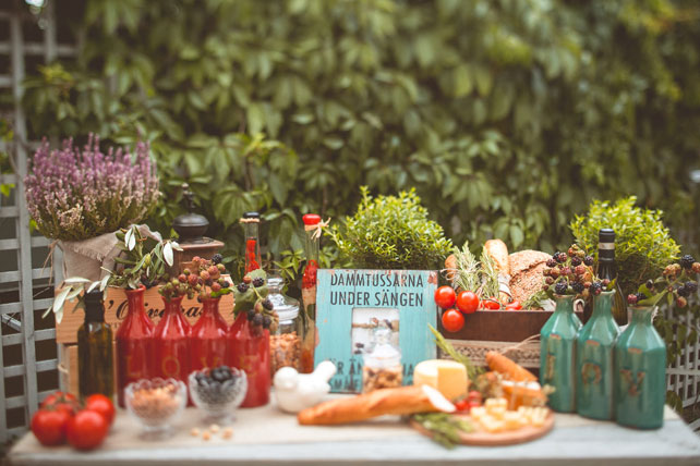 Италия в центре Москвы, угощения для гостей