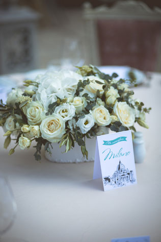 Италия в центре Москвы, цветы в декоре