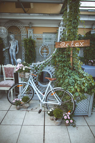 Италия в центре Москвы, велосипед