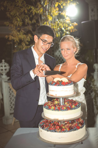 Италия в центре Москвы, свадебный торт