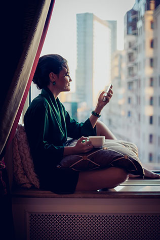 изумрудная свадьба, утро невесты