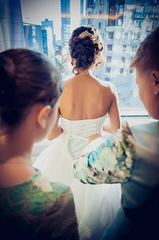 изумрудная свадьба, утро невесты