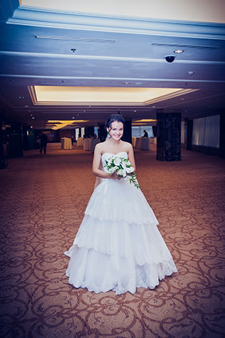 изумрудная свадьба, образ невесты