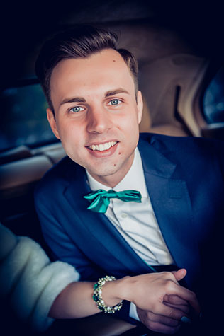 изумрудная свадьба, образ жениха