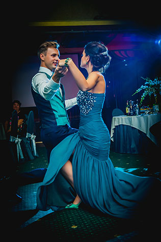 изумрудная свадьба, танец молодоженов