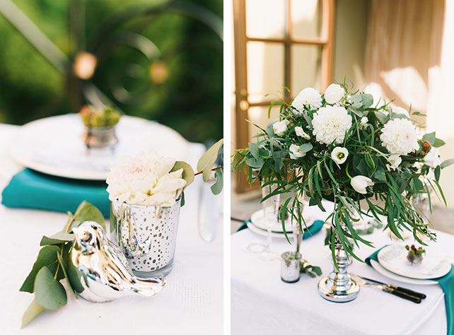 С любовью к семейным традициям, изумрудная свадьба Анны и Антона, декор банкетного зала