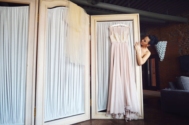 Изящная свадьба в стиле Прованс, сборы невесты