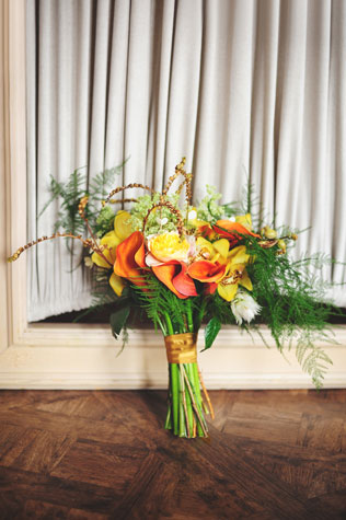 Изящная свадьба в стиле Прованс, букет невесты