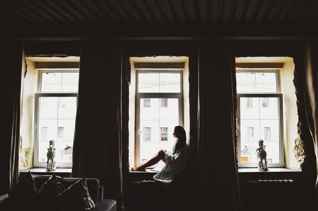 Изящная свадьба в стиле Прованс, невеста