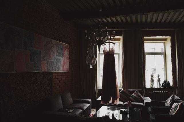 Изящная свадьба в стиле Прованс, свадебное платье