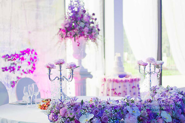 декор ресторана, Юлия и Дмитрий: шикарная классическая свадьба с венчанием