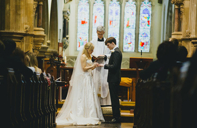 классическая свадьба Джоселин и Кристиана