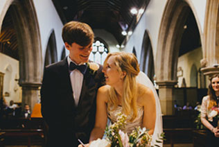 классическая свадьба Джоселин и Кристиана