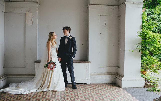 классическая свадьба Джоселин и Кристиана