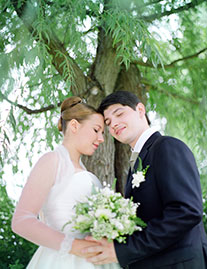 классическая свадьба в усадьбе