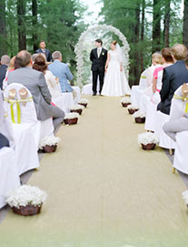 классическая свадьба в усадьбе