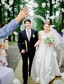 классическая свадьба в усадьбе