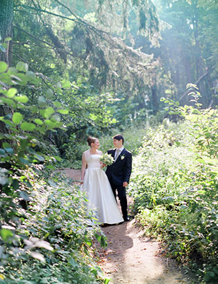 классическая свадьба в усадьбе