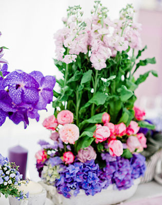 Цветы в декоре